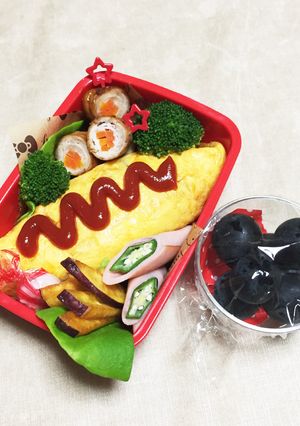 オムライス弁当-レシピのメイン写真