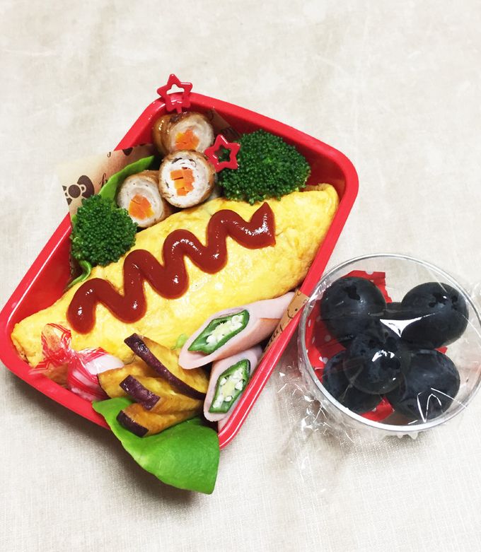 オムライス弁当-レシピのメイン写真