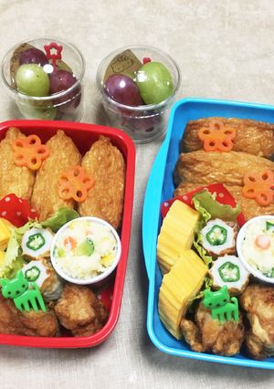 いなり寿司弁当-レシピのメイン写真