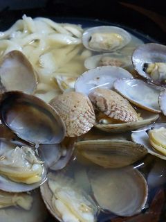 あさりうどん-レシピのメイン写真
