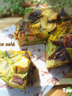 甘くないケーキ ケーク・サレ-レシピのメイン写真