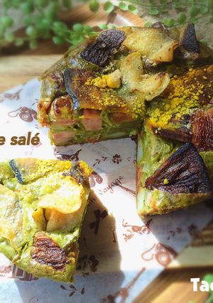 甘くないケーキ ケーク・サレ-レシピのメイン写真