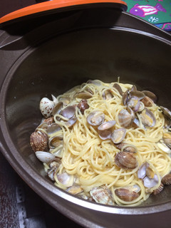 お鍋1つで作るアサリのスープパスタ-レシピのメイン写真