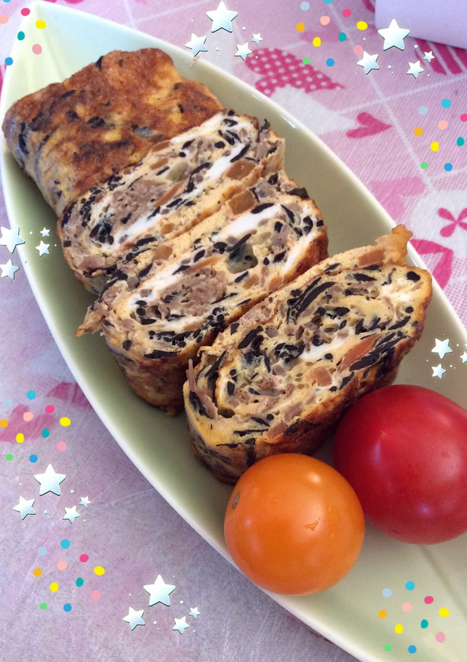 ♡ひじき煮アレンジ☆厚焼き卵♡-レシピのメイン写真