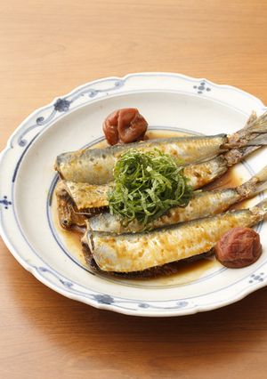 いわしの梅みそ煮-レシピのメイン写真