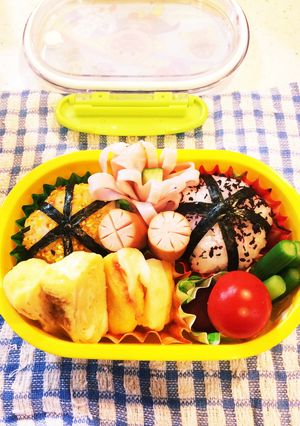 年少さん向け1 可愛いおにぎり弁当-レシピのメイン写真