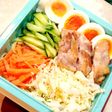 胡麻ドレdeサラダパスタ弁当