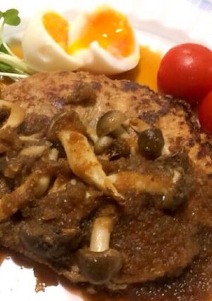 パン粉を使わない豆腐ハンバーグ-レシピのメイン写真