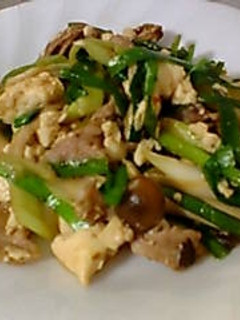 豚肉とたっぷり野菜のお豆腐味噌炒め★-レシピのメイン写真