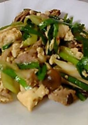 豚肉とたっぷり野菜のお豆腐味噌炒め★-レシピのメイン写真