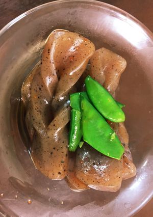 簡単こんにゃくの甘辛煮 常備菜にも！-レシピのメイン写真