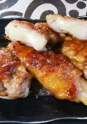 今が旬❤新タケノコとチーズの肉巻き-レシピのメイン写真