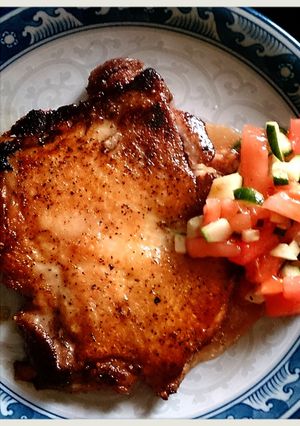 安売りでも美味！鶏肉のぺっちゃんこ焼-レシピのメイン写真