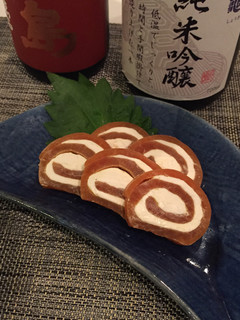 お酒のお供♪大根味噌漬け・くるくるチーズ-レシピのメイン写真