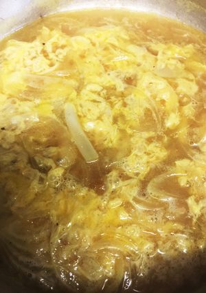 カレーを作った後の鍋でカレースープ-レシピのメイン写真