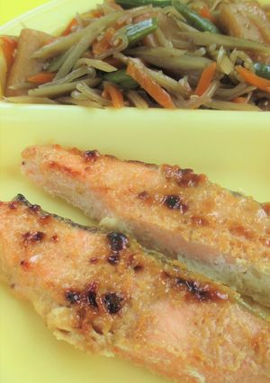 【保育所】鮭の西京焼き-レシピのメイン写真