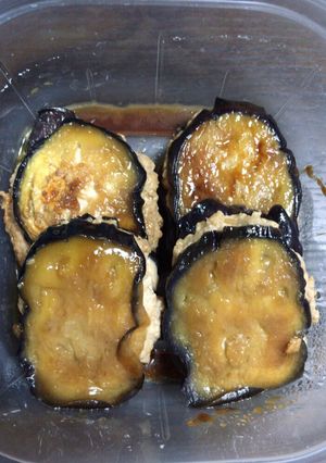 作り置きに♡なすの肉豆腐はさみ-レシピのメイン写真