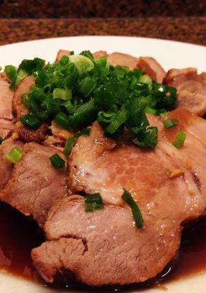 炊飯器☆桃屋のきざみにんにくで絶品焼豚♪-レシピのメイン写真