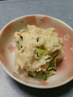 シャキシャキレンコンのポテトサラダ♡-レシピのメイン写真