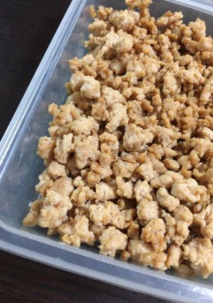 簡単！お弁当にも♡ふわふわ鶏そぼろ-レシピのメイン写真