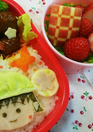 キャラ弁☆ちびまるこちゃん-レシピのメイン写真
