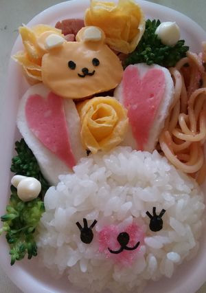 キャラ弁☆モフィの保育園お弁当☆-レシピのメイン写真