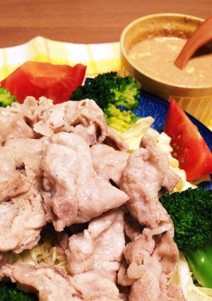 まるごと!キャベツの簡単蒸し豚サラダ☆-レシピのメイン写真
