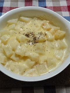 まるごと長いも!豆乳グラタン-レシピのメイン写真