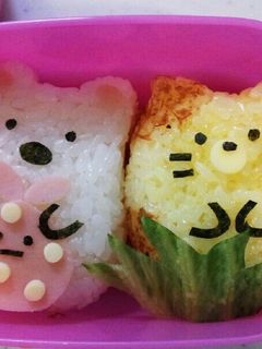 キャラ弁 すみっコぐらし (おにぎり)-レシピのメイン写真