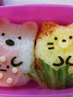キャラ弁 すみっコぐらし (おにぎり)-レシピのメイン写真