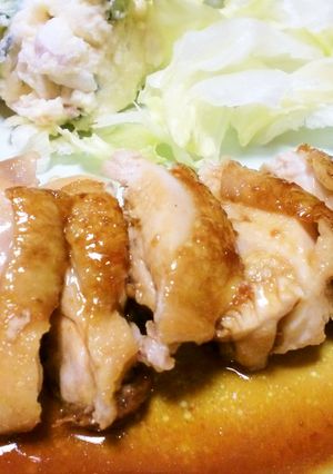 ぱぱっと！照り焼きチキン-レシピのメイン写真