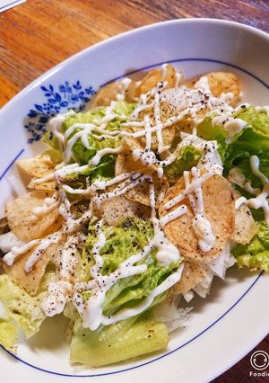 新玉ねぎとポテチのサラダ-レシピのメイン写真