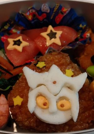 ウルトラマンレオのキャラ弁-レシピのメイン写真