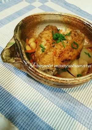 美肌効果抜群◎鶏手羽と根菜の大豆煮-レシピのメイン写真