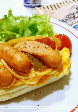 朝食・ランチ☆ごてもりドッグ~ナポリ風-レシピのメイン写真