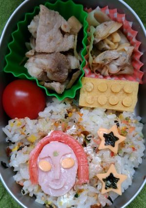 ウルトラマンのユリアンのキャラ弁当-レシピのメイン写真