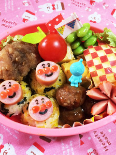 ウインナーでミニミニ アンパンマン♡-レシピのメイン写真
