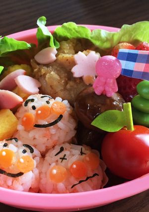 コロコロおにぎりで アンパンマン ！！-レシピのメイン写真