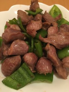 砂肝とピーマンの炒め物-レシピのメイン写真