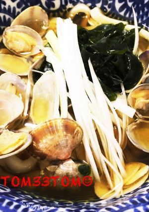 簡単！美味しいあさりうどん-レシピのメイン写真