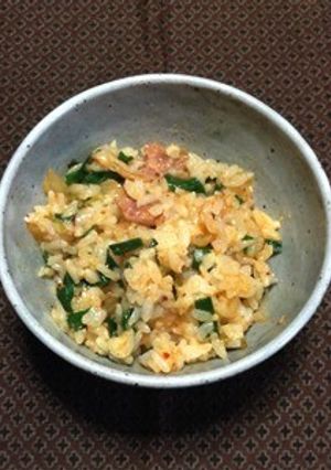 キムチとニラの即席混ぜごはん-レシピのメイン写真
