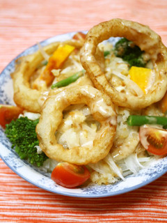 ダブルで*玉ねぎまるごとサラダ-レシピのメイン写真