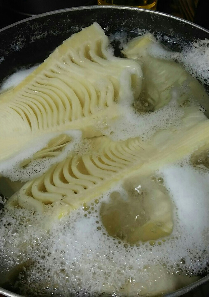 自宅で茹でた筍の保存方法-レシピのメイン写真