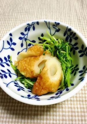 ちくわと豆苗のさっと煮-レシピのメイン写真