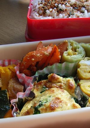 簡単お弁当のおかず　緑のおかず-レシピのメイン写真