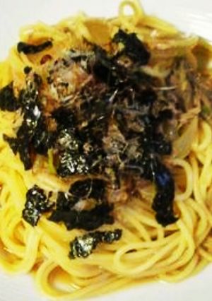 ♡ﾂﾅと玉葱のﾆﾝﾆｸ醤油ﾊﾟｽﾀｧｧ♡-レシピのメイン写真
