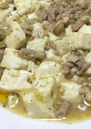 山椒でピリ辛☆塩マーボー豆腐-レシピのメイン写真