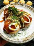 簡単ヘルシー米粉たこ焼き(卵・小麦なし)