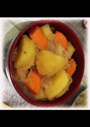 レンジで時短！簡単肉じゃが-レシピのメイン写真