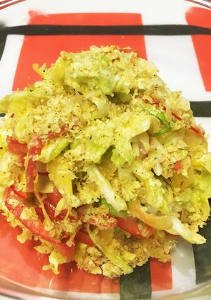 簡単！春キャベツのコールスローサラダ-レシピのメイン写真
